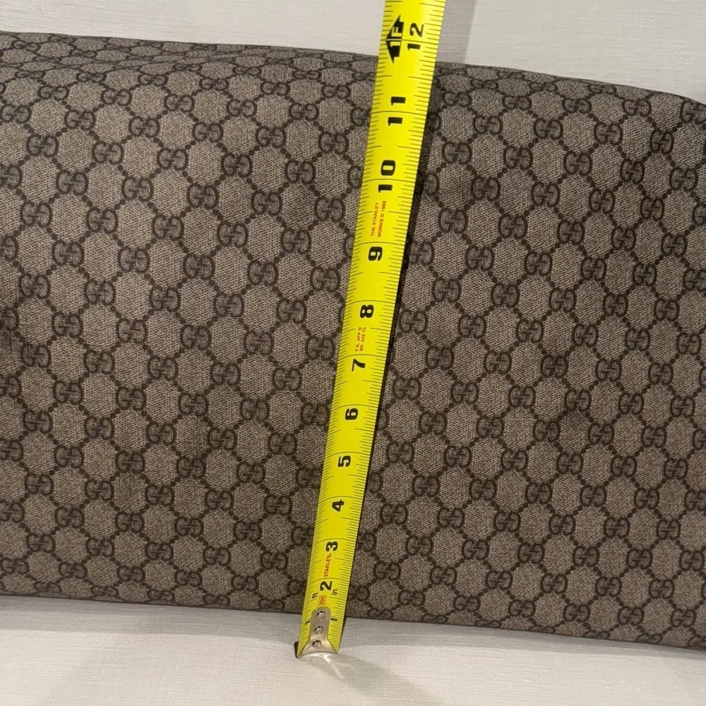 Gucci Monogram GG canvas Duffel Bag with detachable strap